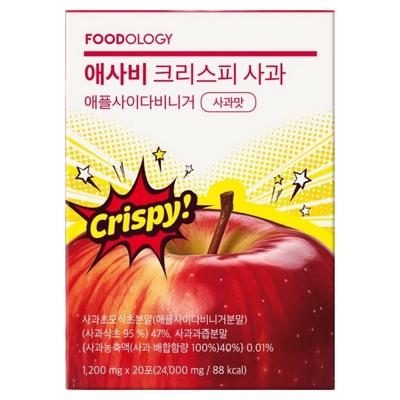 Foodology Chomo ACV Хрустящее яблоко, 40 г