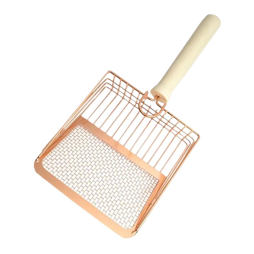 Metal Cat Litter Scoop Cat Sand Shovel Fine Pores Pet Toilet Tools Pets Supplies Poop Shovel Do O8V2