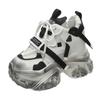 10.5CM New Women's Breathable Mesh Platform Shoes Outdoor Increase Height Chunky Sneakers for Women Casual Walking Shoes Tenis