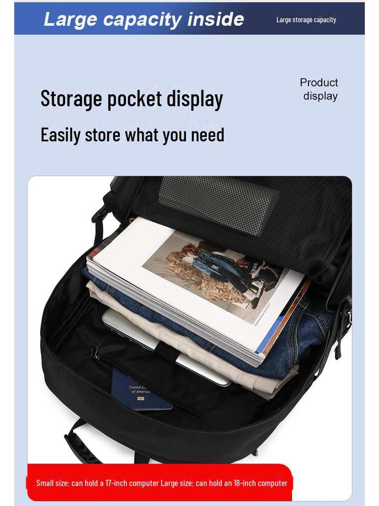 Мужской рюкзак большой вместимости для путешествий и альпинизма объемом 80 л