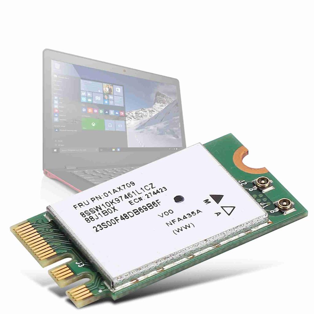 2.4G+5G Dual Band Wireless Network Card QCNFA435 NGFF M.2 Interface for Lenovo IdeaPad