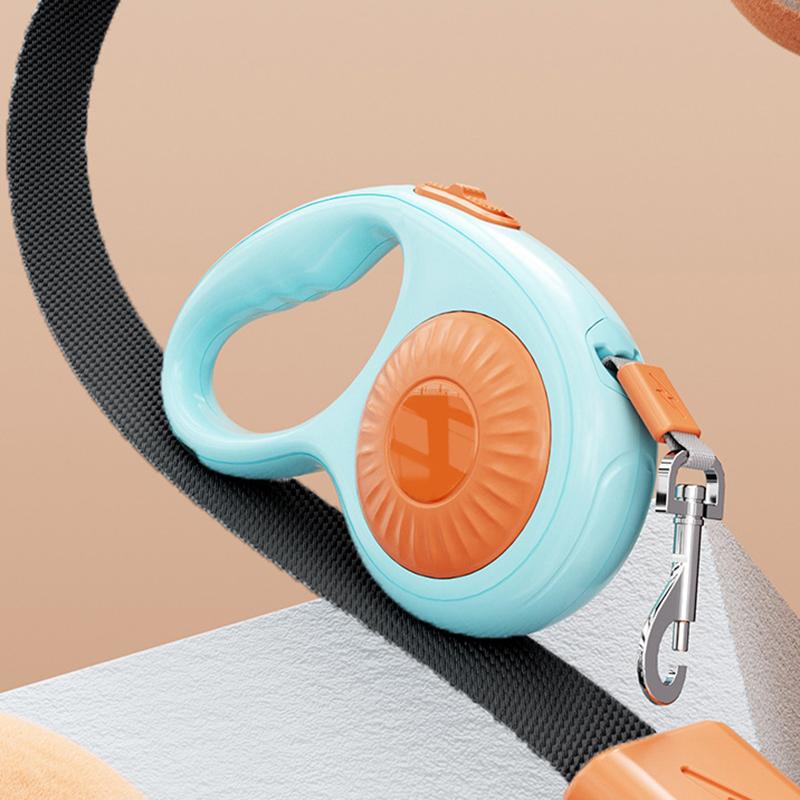 Automatic Retractable Pet Leash 3M Reflective Durable Dog Cat Lead with Comfy Handle for Small Medium Pets Outdoor Safety