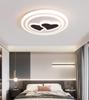 Современный круглый светодиодный потолочный светильник для гостиной, спальни, ресторана или кабинета