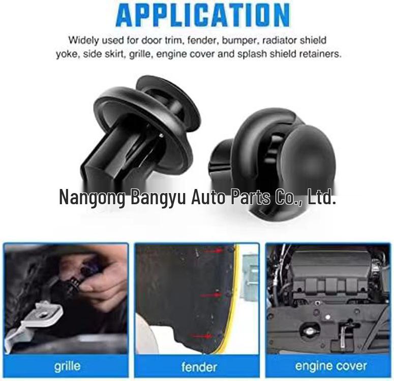 120 шт. Кнопок для Toyota: Бампер, Дверная панель, Радиатор, Винт, Сиденье.