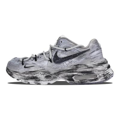 Air Max Fusion Низкие Кроссовки для бега с воздушной подушкой Женские Серые Белые CJ1671-100(Команда115-)
