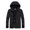 Jacket Men's Spring and Autumn Thin Casual Jacket Jacket Youth Loose Large Size Hooded