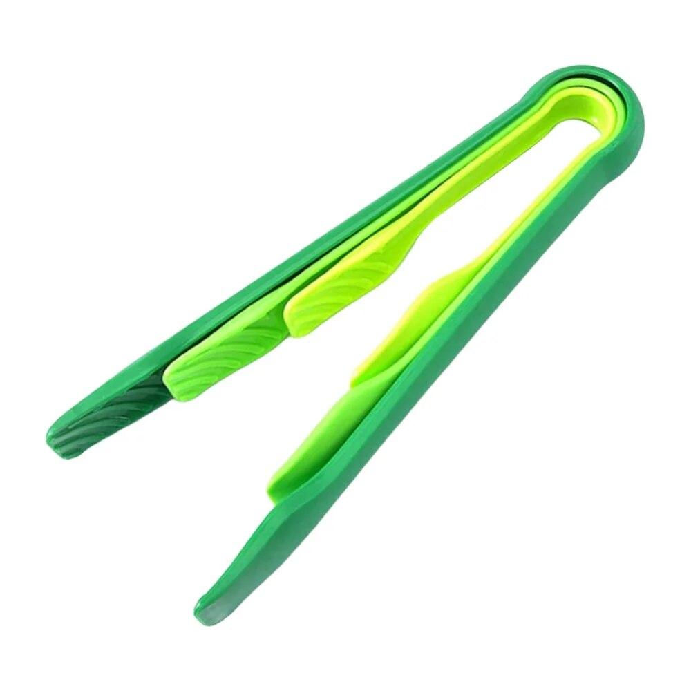 Пластиковые кухонные щипцы, щипцы для сервировки, Нескользящие щипцы для приготовления барбекю, салата, жарки на гриле, кухонная посуда для ресторана