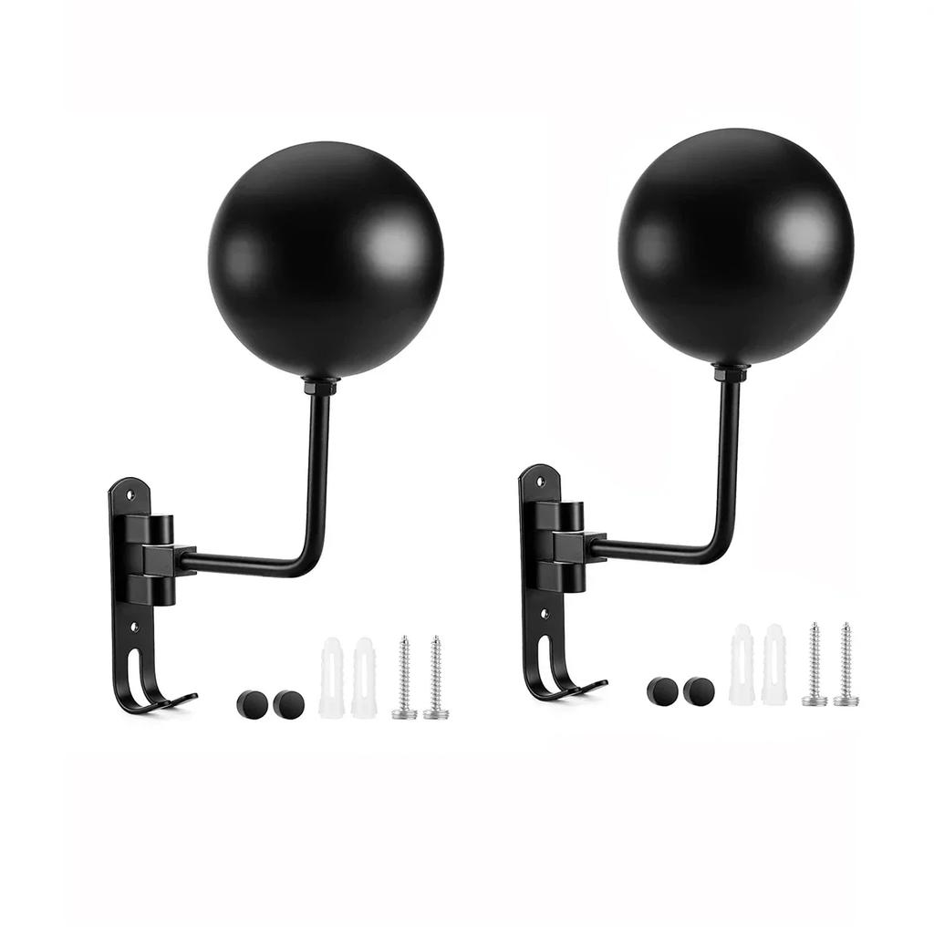 Motorcycle Helmet Rack Wall Mount Helmets Display Holder 180 Degree Rotation Motorcycle Bike Coats Keys Jacket Helmet Hanger