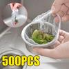 100-500pcs/lot Disposable Filter for Sink Sewer Kitchen Cleanning Sink No Dirty Hand Strainer Household Food Residue Sink Strainer