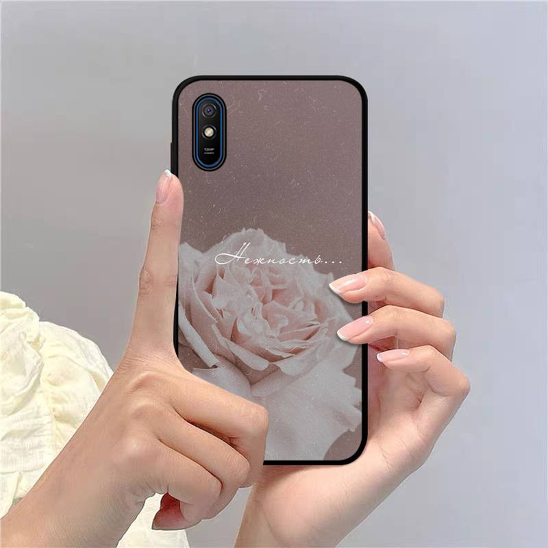 Чехол для телефона с красивыми цветами пионов для Redmi 9A 8A 7A 7A 7 6A 5A 5 Plus 4X S2 GO K20 K30 6 Note 8 9 Pro