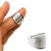 Home DIY Protector Needles Sewing Finger Ring Tools Adjustable Quilting Thimbles