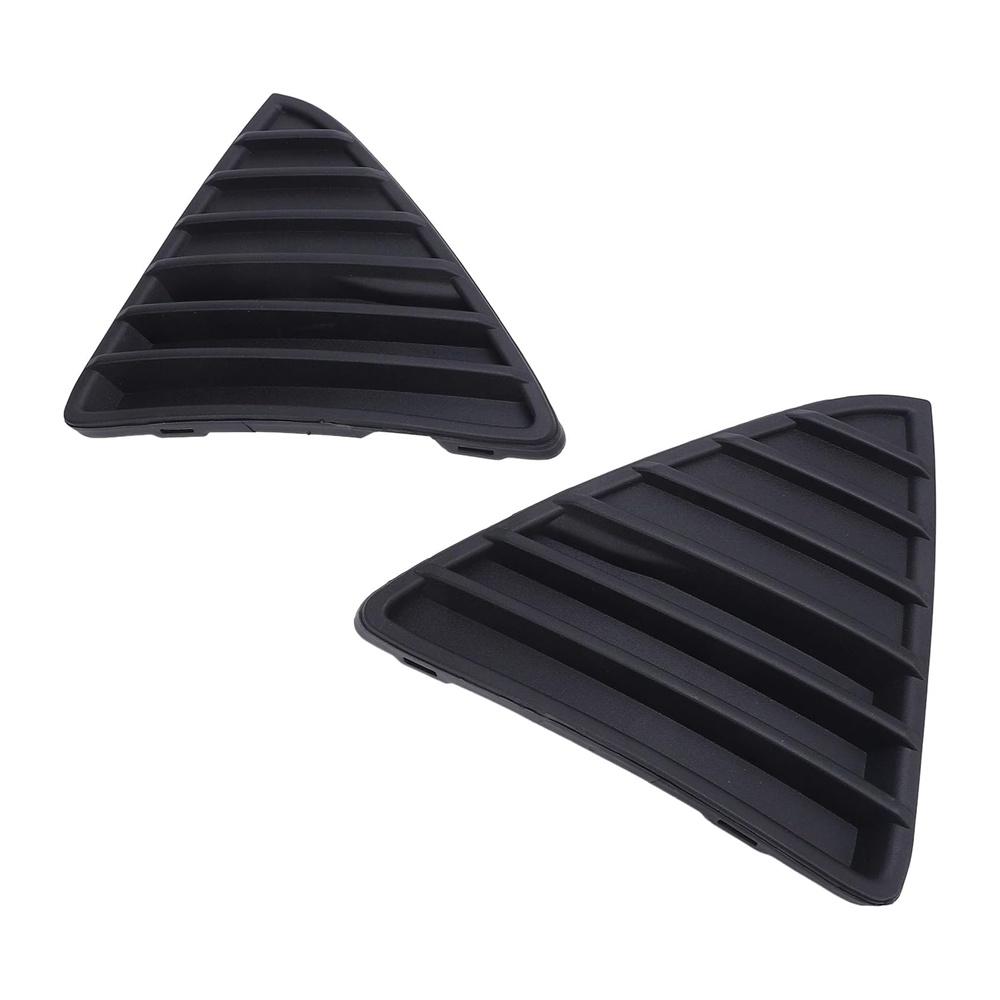 2x For 12-15 Ford Focus Mk3 Front Bumper Grille Triangle Cover Right & Left Side