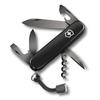 VICTORINOX Spartan Onyx Black Spartan Swiss Army Knife Многофункциональный нож для отдыха на природе Подарочный нож Jutoku Swiss Made с 12 функциями Компактный