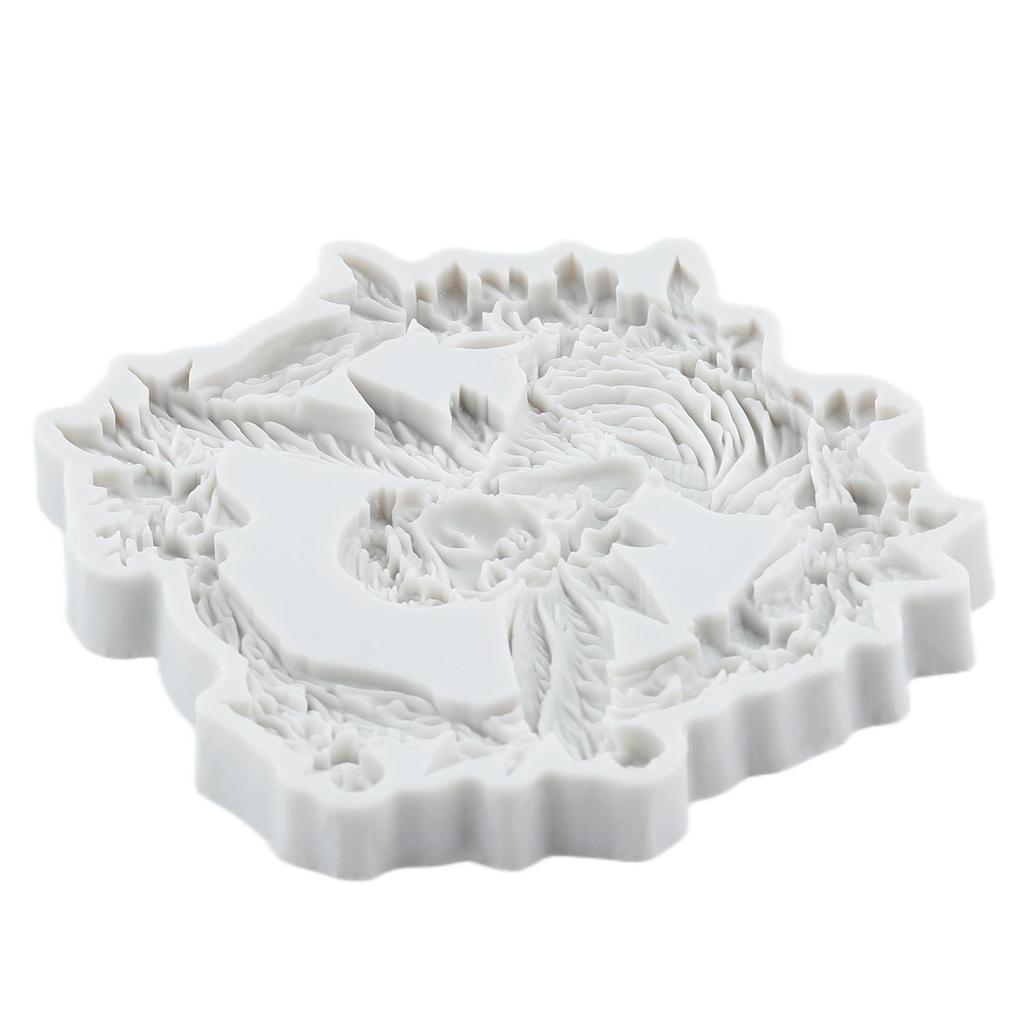 Силиконовая форма Фея цветов Венок из цветов Формы для мастики Инструменты для украшения торта Топпер для кекса Конфета Смола Глина для лепки Шоколад Форма для гампасты