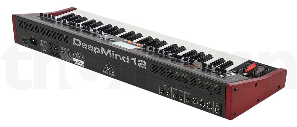Behringer Analog 12 Voice Polyphonic Synthesizer DEEPMIND 12