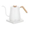 Электрический чайник с гибким воротом и деревянной фактурой, ручной заварочный кофейник, умный чайник с термометром, 1000 Вт, быстронагревающийся чайник 110 В/220 В