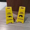 1pc Cat Vomiting (wet Ground) Sign Funny Sign Cat Dog Vomiting Sign