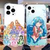 Чехол для телефона Mermaid Melody Pichi Pitch для iPhone 15,14,13,12,11 Plus,Pro,Max,XR,XS,X,7,8 Plus,SE,Mini Прозрачный Силиконовый Мягкий