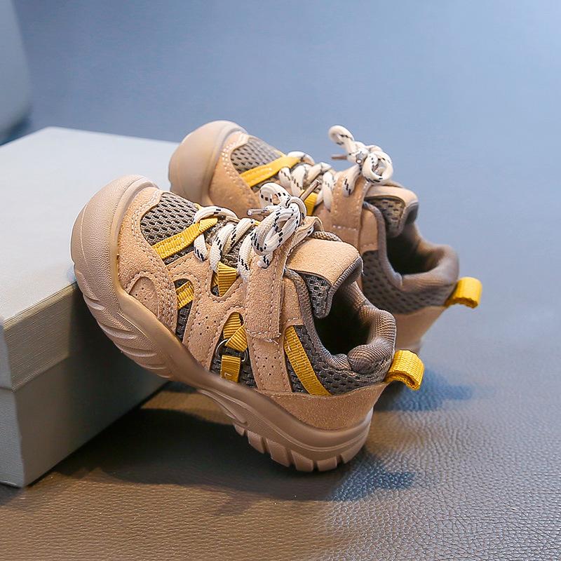 Детская обувь 2025 осень мальчики Япония и Корея немецкие тренировочные туфли девочки студенты уличные вирусные тренды универсальная спортивная обувь прилив