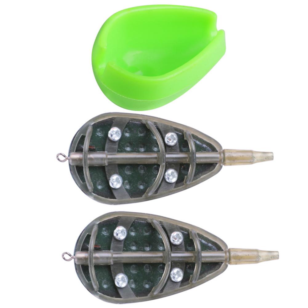 Встроенные кормушки с формой для прикормки - Рыболовные снасти и аксессуары для точного контроля прикормки