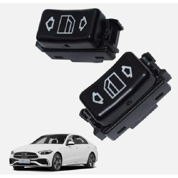 2Pcs Master Console Power Window Switch For Mercedes Benz 1248204510 1248204610
