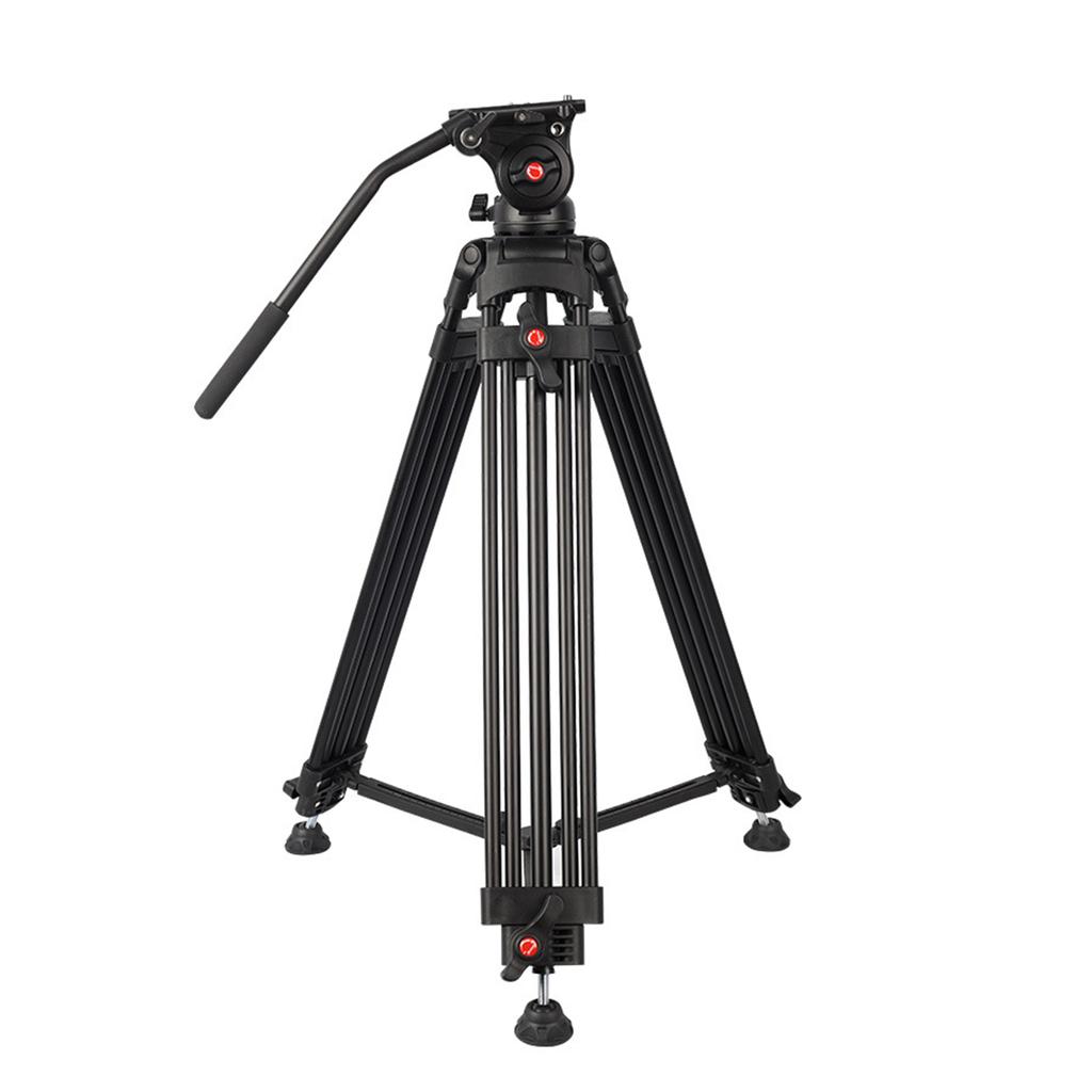 Andoer Professional Aluminum DSLR Camera Tripod Stand 1.8m/6ft 8KG Payload with 360 Degrees Panoramic