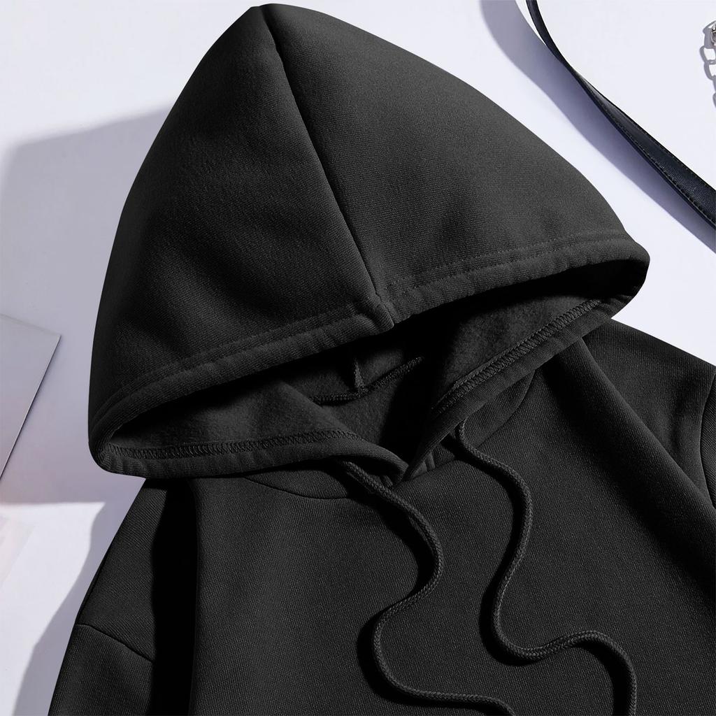 Толстовки для девочек-подростков с длинным рукавом и принтом букв, повседневные графические толстовки с капюшоном, пуловер с завязками, симпатичная толстовка большого размера