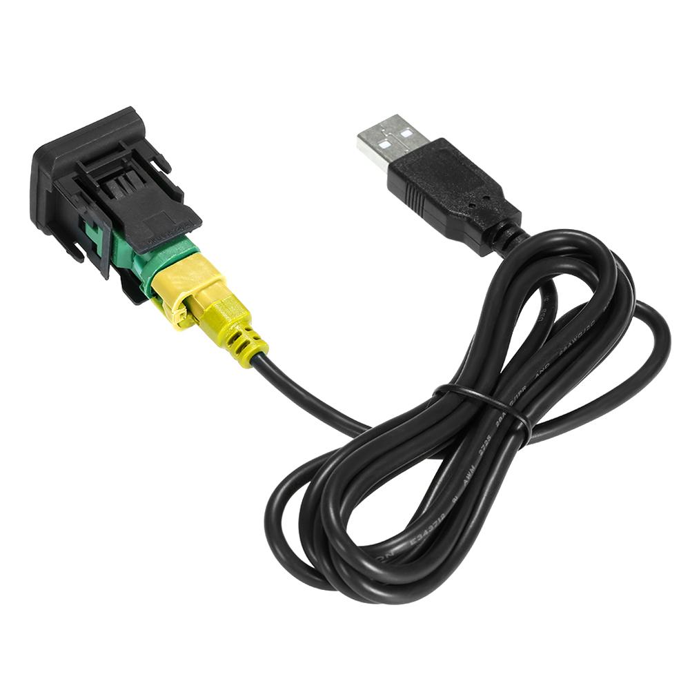 USB-адаптер-кабель Проводной кабель-переходник для CD-плеера Радио 130 см