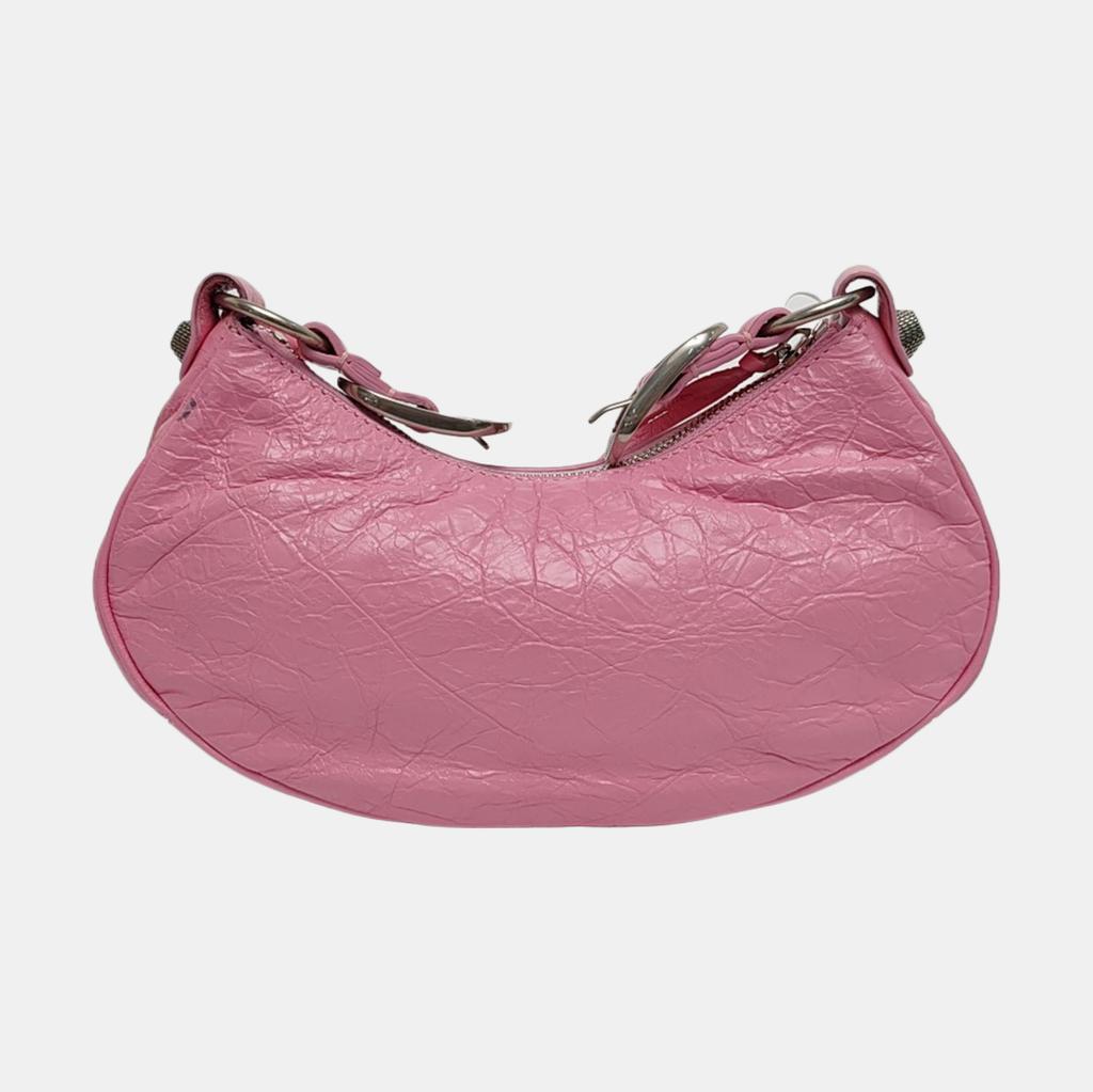 [Pre-Owned] Balenciaga Le Cagole Shoulder Bag XS 'Met Pink' - Very Good #GQ6C0K
