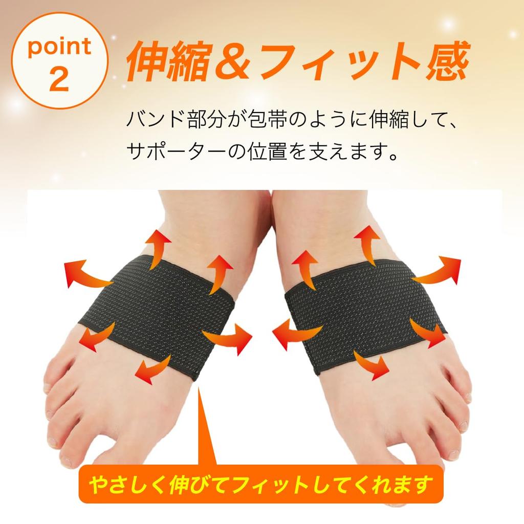 Поддержка свода стопы для левой и правой ноги [Duet House], комплект, (S)