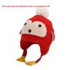 Windproof Ear Protection Hat Warm Plush Infant Knitted Cap New Pullover Cap  Autumn and Winter