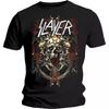 100% Cotton TOPS Slayer T Shirt Demonic Admat Black Classic Rock Metal Band Tee Unisex