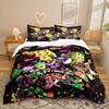 Animation Series 3D Digital Printing Three-Piece Bedding Kit Bed Sheet Quilt Cover