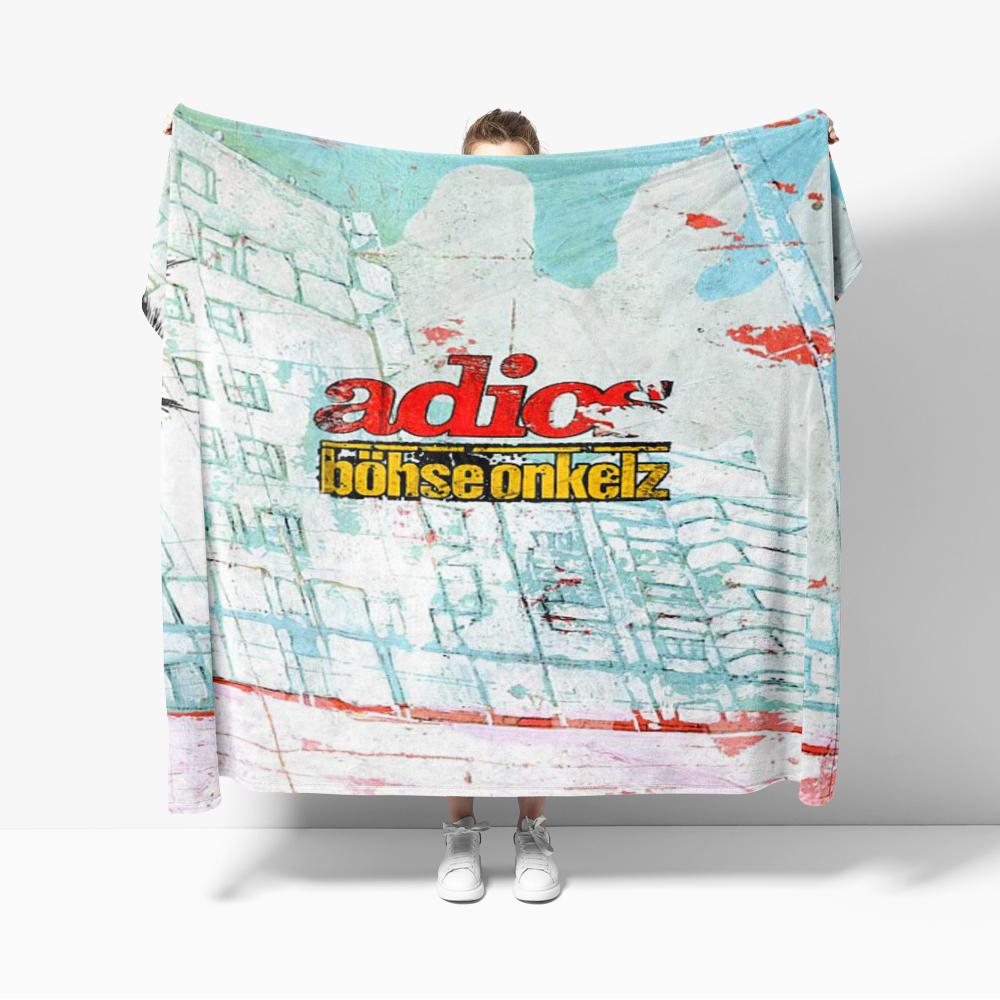 E I N S Flannel Blanket for Sofa Decoration Outdoor Bohse Onkelzs SINGER Blanket Throw Blankets Super Soft Bedroom Quilt