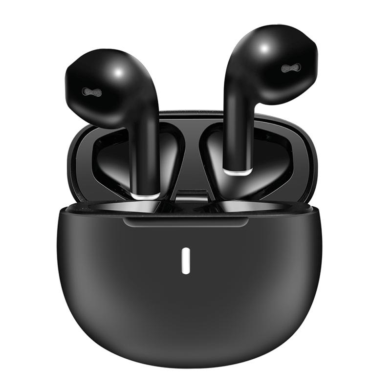LogiLink BT 5.3 USB-C Wireless TWS Headphones 5h Standby 100h Black