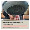 Ballarini Ferrara Wok, 28cm, Made in Italy, Wok/Stir-fry Pan, Induction Compatible, Granitium 5-Layer Coating, Officially Sold in Japan, Product Numbe