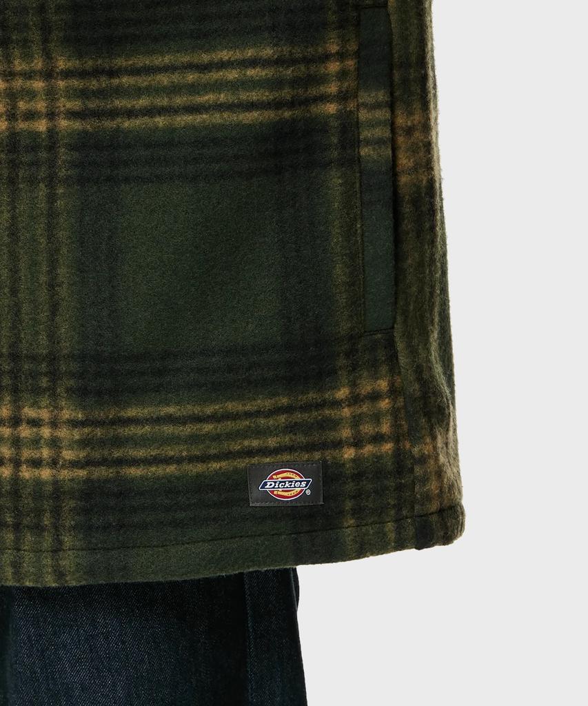 Dickies Свободная клетчатая рубашка с длинным рукавом Тактический зеленый