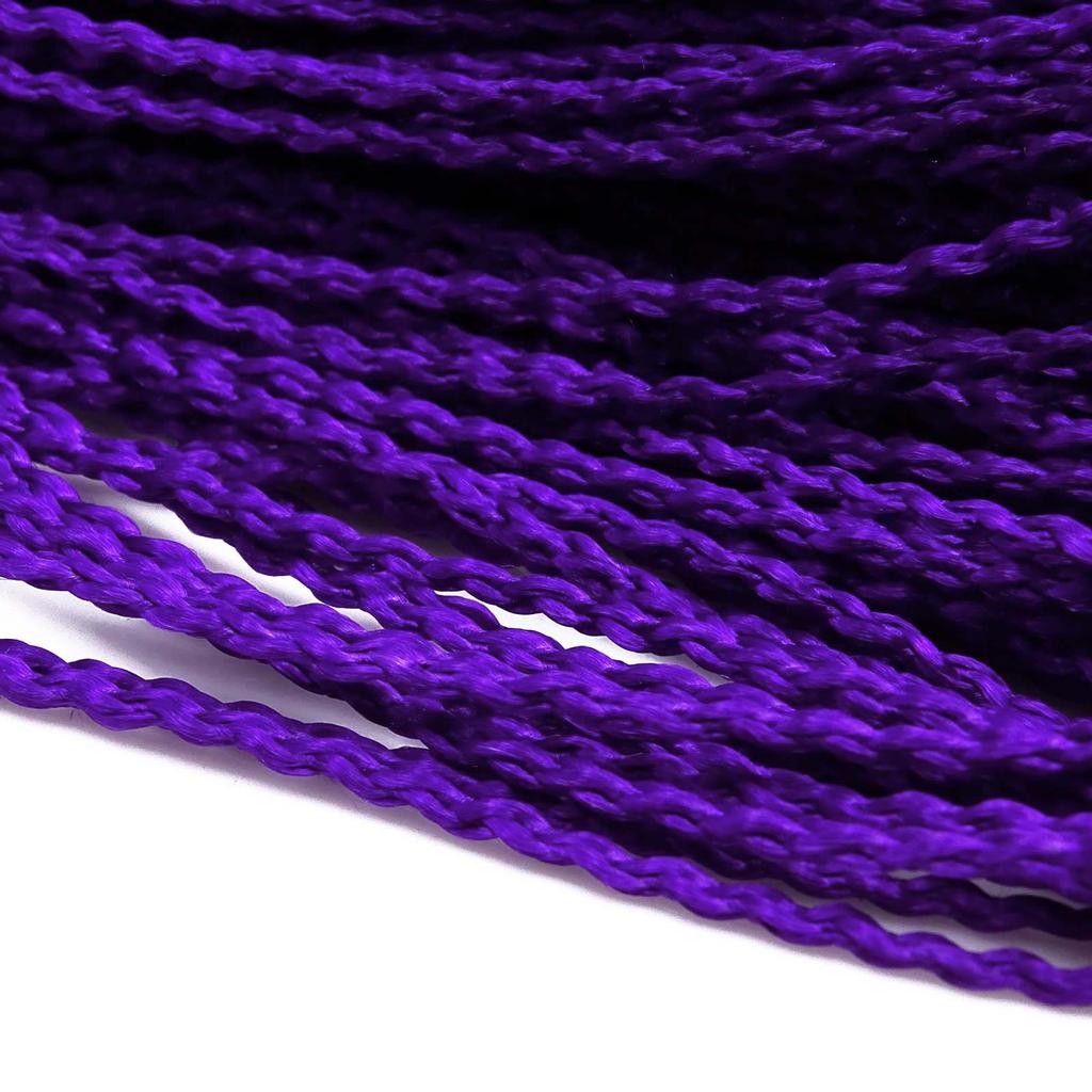 String Kumihimo 25 ярдов ремесло плетеный Diy Rattail нейлоновый шнур 1 мм узел