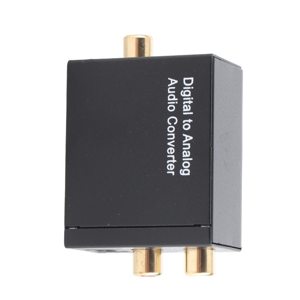 RCA Output Digital Audio Converter Coaxial /Optical Input Coaxial To Analog Converter For Computer