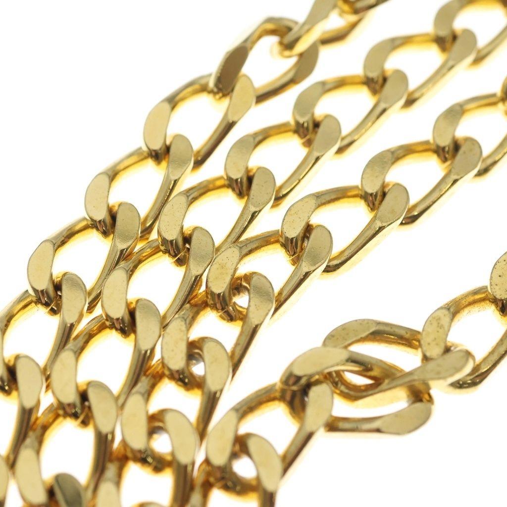 Б/у Длинное колье VERSACE Medusa GP Chain Золотое