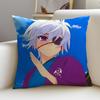 Yuuna and the Haunted Hot Springs Cushion Cover Breathable and skinfriendly linen pillowcase  removable and washable cushion