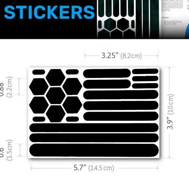 Наклейки для мотоциклов Водонепроницаемые ночные светоотражатели Простая и эффективная светоотражающая лента для шлемов Велосипеды Мотоциклы