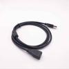 Кабель USB2.0 AF-AM 3 метра, черный, высокоскоростная передача данных, удлинитель, зарядный удлинительный кабель
