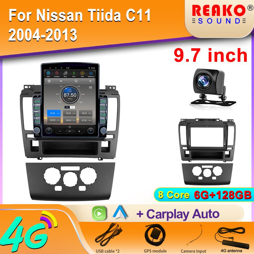 9,7-дюймовый вертикальный экран Tesla Android Car Radio для 26 2004-2013 GPS-навигатор Мультимедийный плеер Carplay