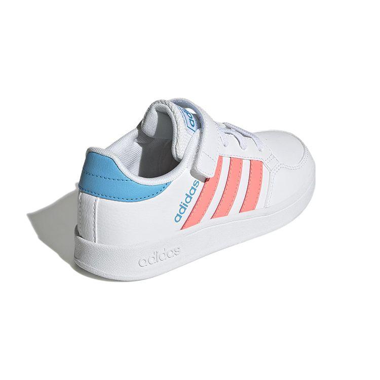 Adidas Neo Breaknet Casual Low Top Kids Skate Shoes Kids Sneakers White Blue Pink GY6016
