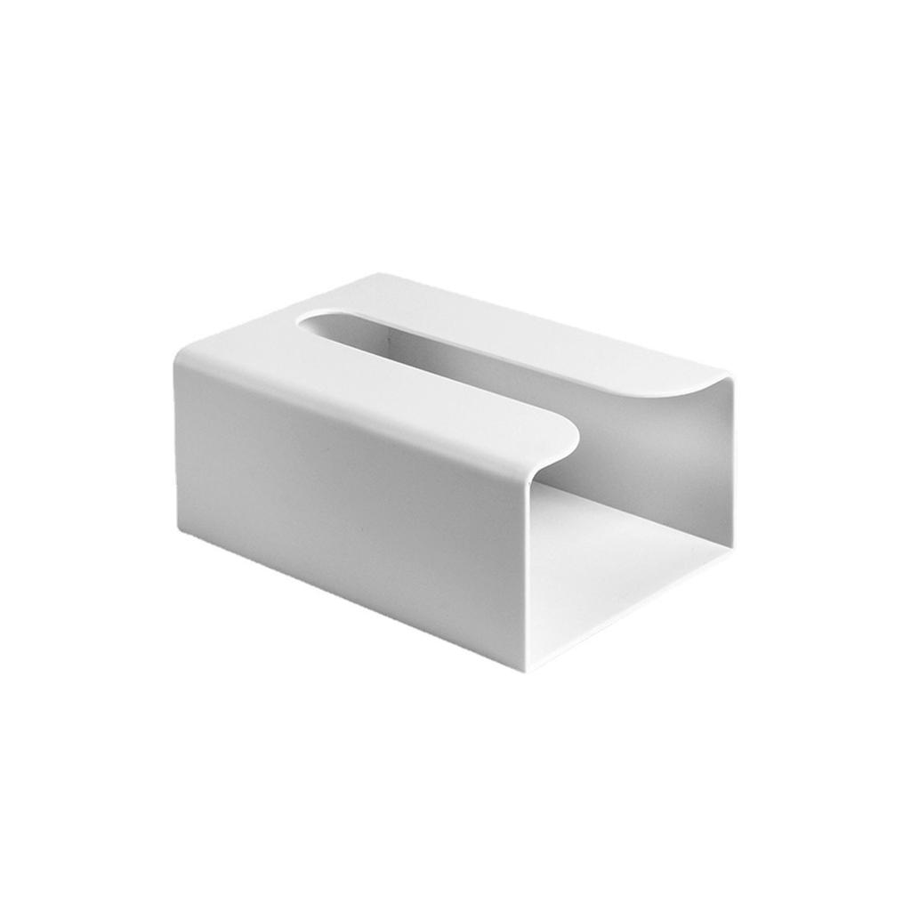 Wall Mounted Tissue Box Creative Toilet Tissue Rack Wall Perforated Plastic Toilet Paper Box