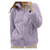 Womens Fleece Zip Up Jacket Light Fall Jackets Winter Plus Size Jackets