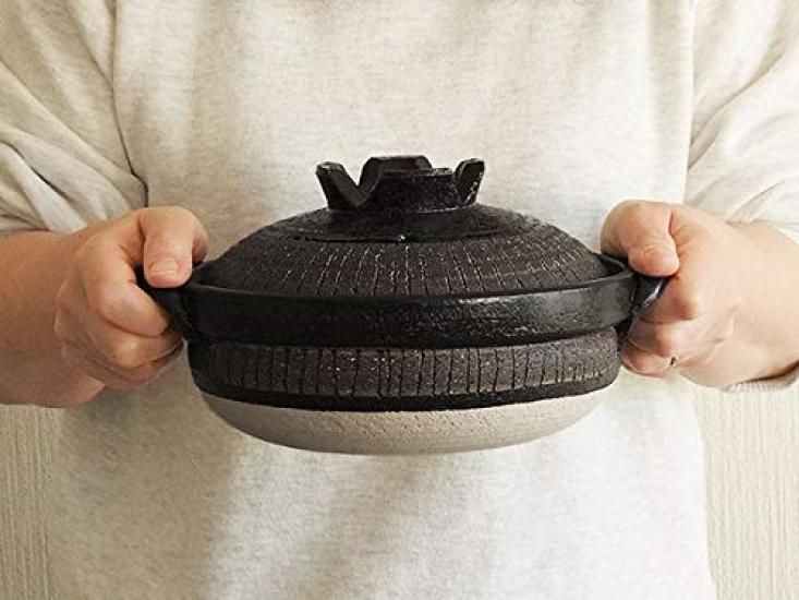 Миносарара Куроджукуса Глубокий глиняный горшок для прямого огня, Нет. 7, 1-2