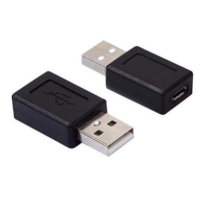 Конвертер разъема адаптера Mini Black USB Male to Micro USB Female BM/F