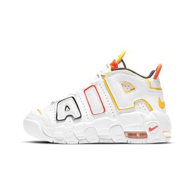 Детские кроссовки Air More Uptempo PS Roswell Raygun White University-Gold Team-Orange DD9286-100